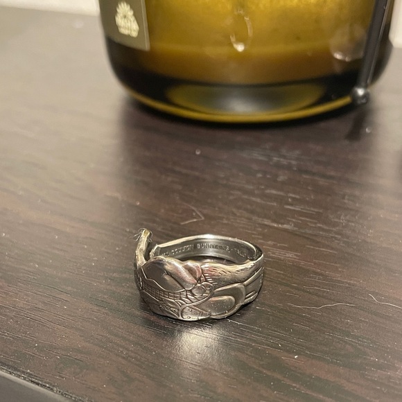 Rabbit Spoon Ring - Picture 2 of 2